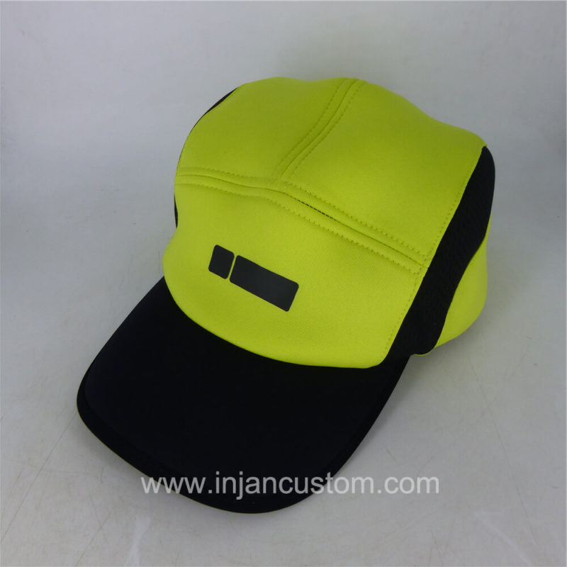 Custom 5 Panel Hats with Thermal Transfer Printing Logo on Front ...