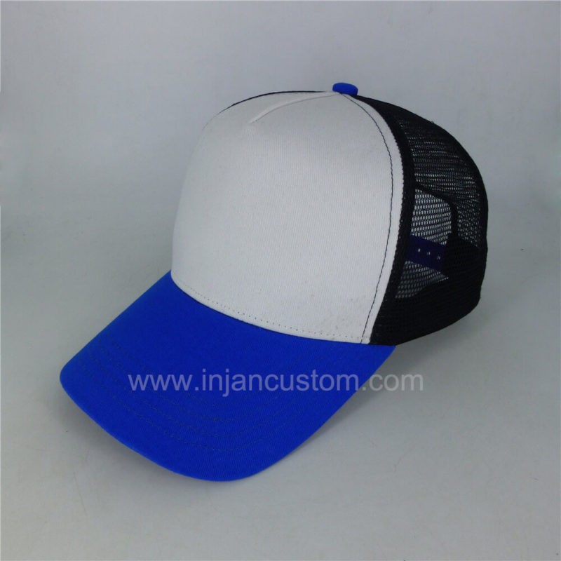 Custom Made Trucker Caps with Custom Logo Curved Brim 5 Panels Style ...