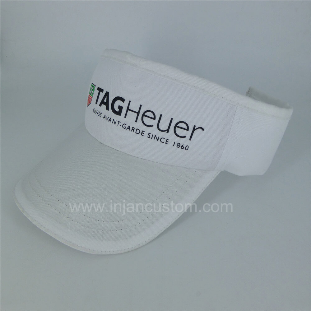 Custom Printed Sun Visors Fully Custom Hats and Garments Manufacturer