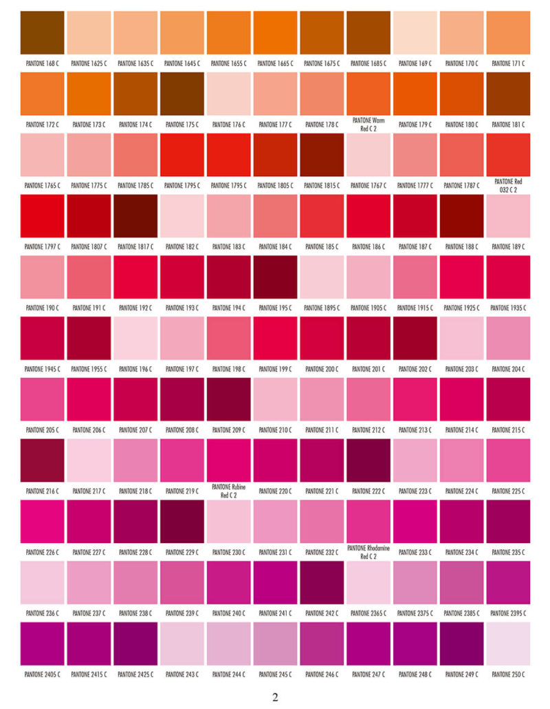 Pantone Swatch Book | Fully Custom Hats and Garments Manufacturer